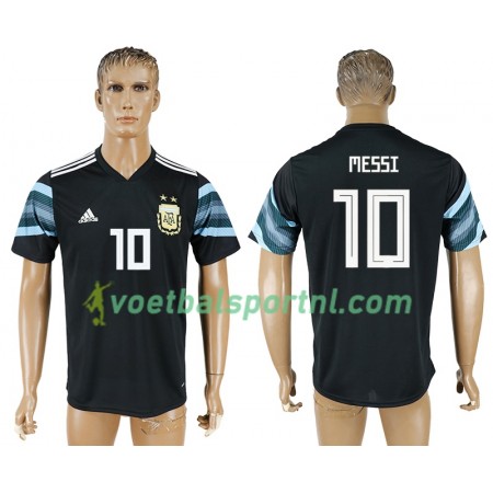 Argentinië Lionel Messi 10 Uit Shirt WK voetbal 2018