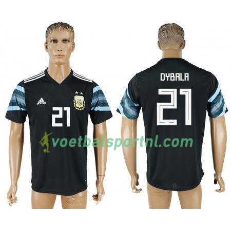 Argentinië Paulo Dybala 21 Uit Shirt WK voetbal 2018