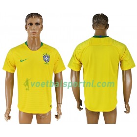 Brazilië Thuis Shirt WK voetbal 2018