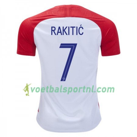 Kroatië Ivan Rakitic 15 Thuis Shirt WK voetbal 2018