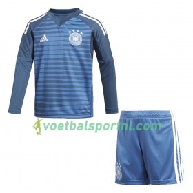 Duitsland Doelman Kind Thuis Tenue WK voetbal 2018 L/S