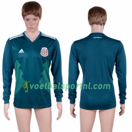 Mexico Thuis Shirt WK voetbal 2018 L/S