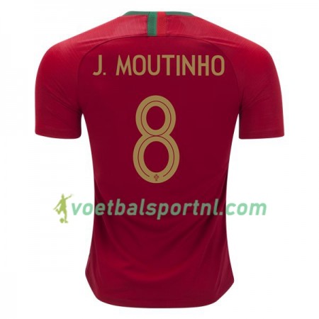 Portugal Joao Moutinho 8 Thuis Shirt WK voetbal 2018
