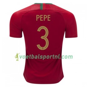 Portugal Pepe 3 Thuis Shirt WK voetbal 2018
