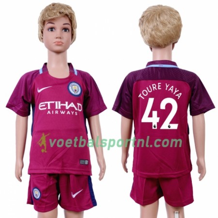 Manchester City Yaya Toure 42 Kind Uit Tenue 2018